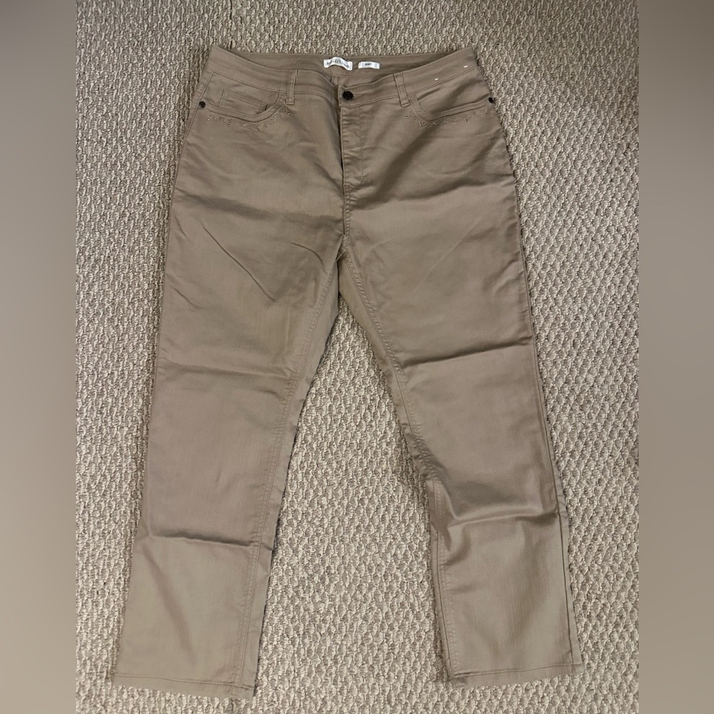 Northern Reflections Tan Ankle Pants
